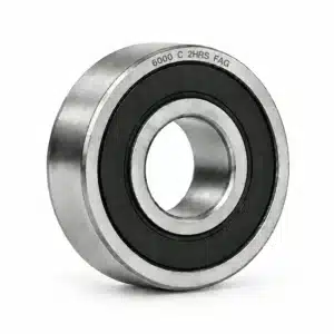 Rolamento de esferas 6000 2HRS FAG com vedação de borracha, 10x26x8mm