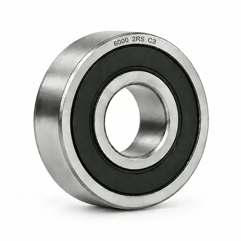 Rolamento de esferas 6000 2RS C3 GB com vedação de borracha, 10x26x8mm