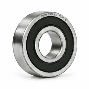 Rolamento de esferas 6000 2RS C3 TIMKEN com vedação de borracha, 10x26x8mm