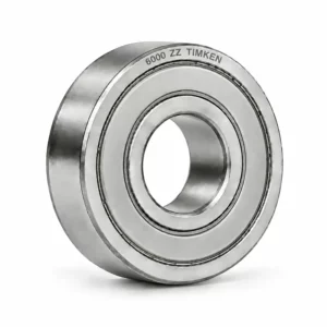 Rolamento 6000 ZZ TIMKEN de esferas, blindagem metálica dupla.